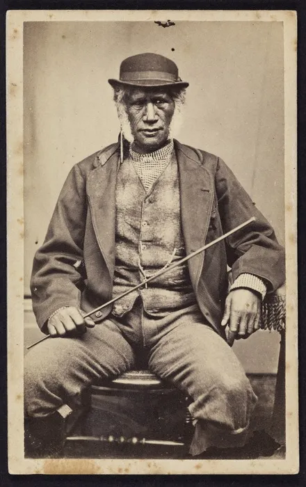 Photographer unknown :Portrait of Tamihana
