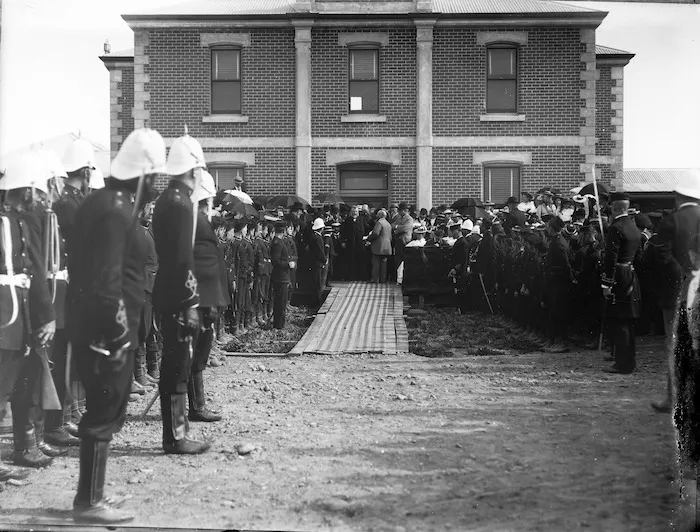 Official opening of the Victoria Ward at the public hospital in Gonville, Wanganui