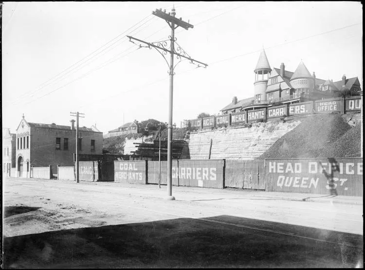 Beach Road, Auckland Central, 1914
