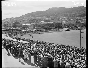 Image: Panorama of the Basin Reserve, Wellington