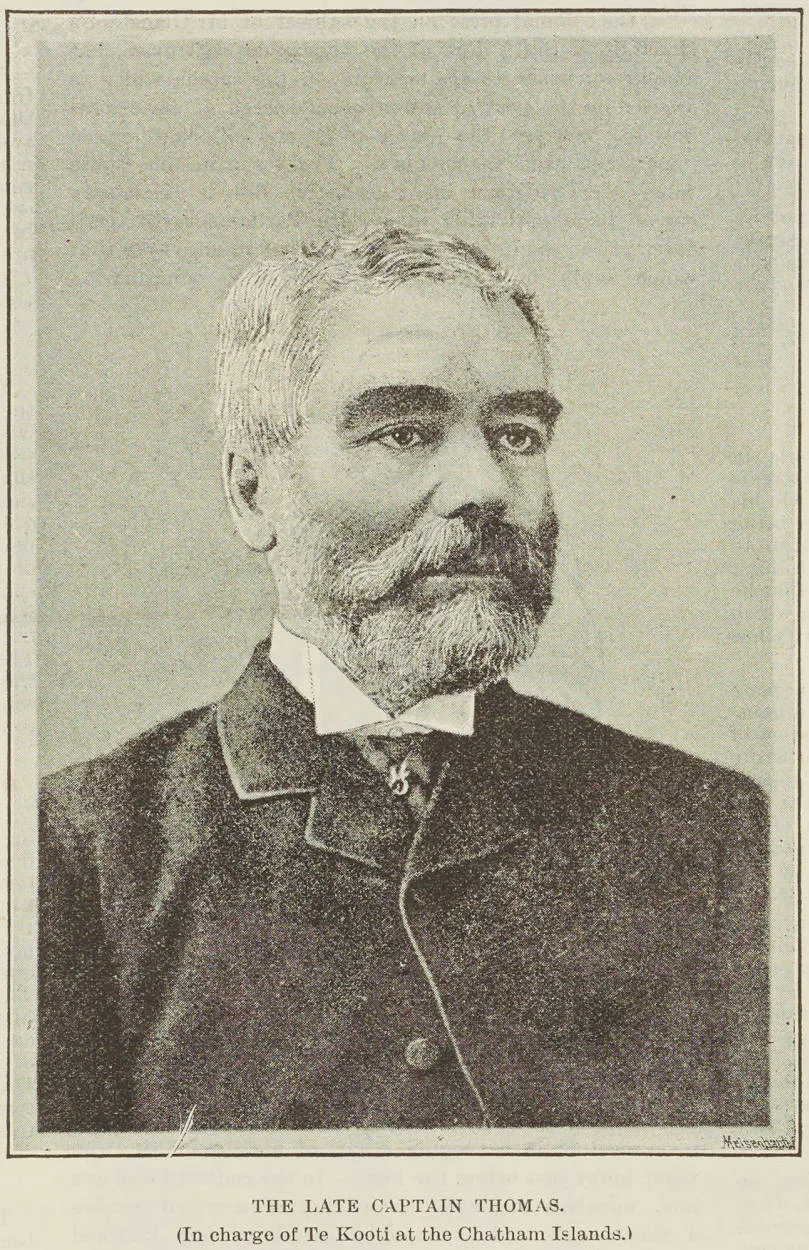 The late Captain Thomas