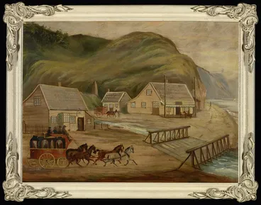 Image: Rollason, James Bernard Richard Walter, 1856-1906: [Ngauranga, late 1840s]. [ca 1900]