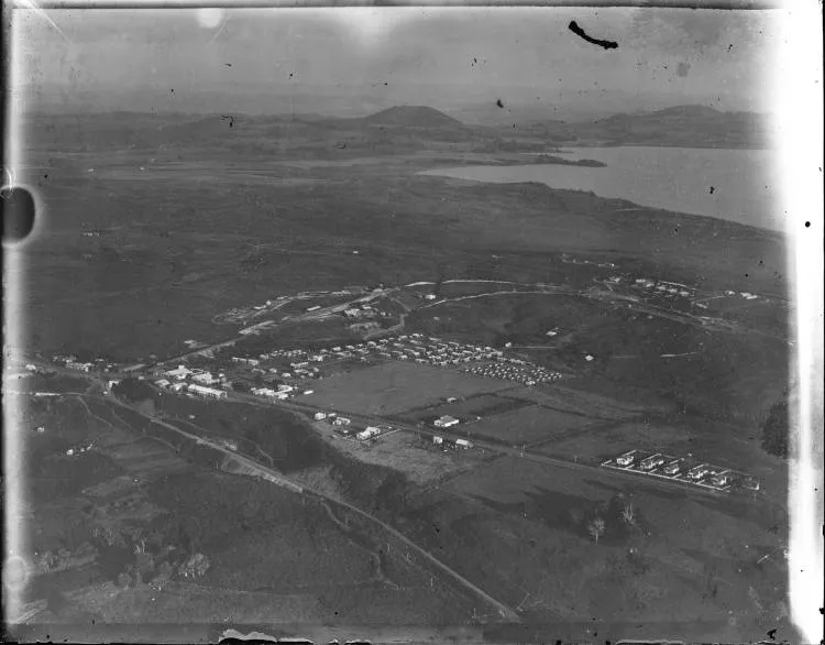 Okaihau from the air