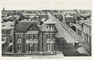 Image: Alexandra Buildings, and Don Street, Invercargill