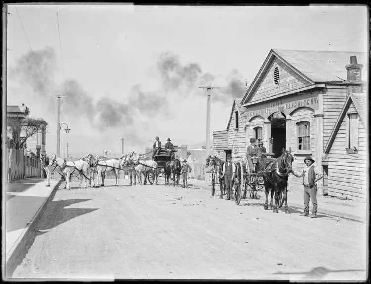 John Lane's livery stables, Wellington