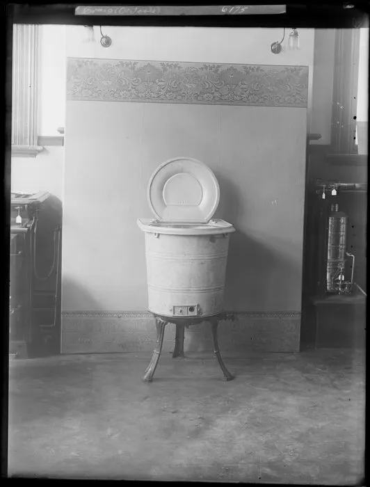 Gas-fired laundry boiler