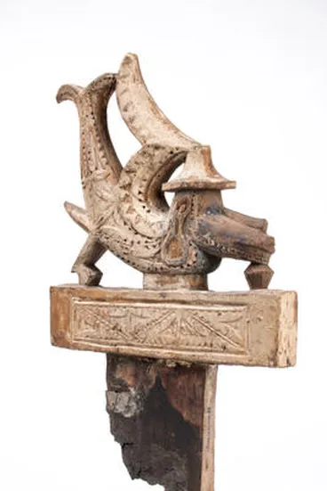 Image: canoe ornament