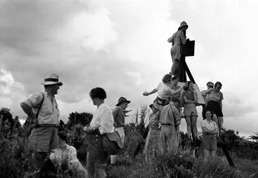 Image: Trig on Pukematekeo, Swanson.