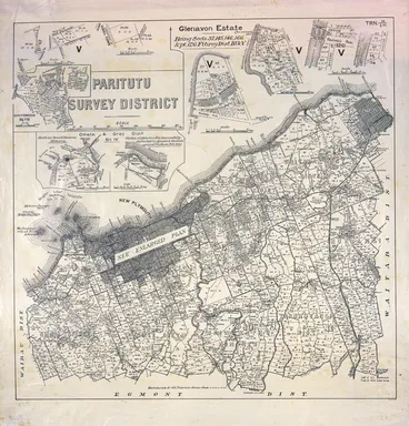 Image: Paritutu Survey District [map] c1921