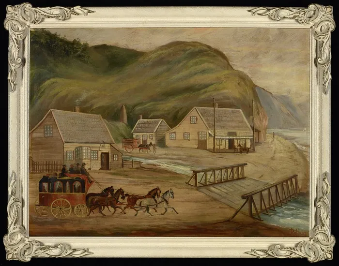 Rollason, James Bernard Richard Walter, 1856-1906: [Ngauranga, late 1840s]. [ca 1900]