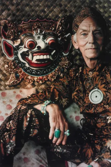 Image: Theo Schoon in Indonesian attire