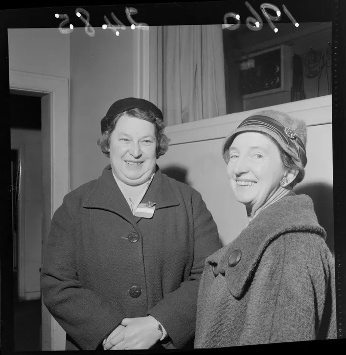 Women at the Federated Farmers Women's Division conference at Town Hall, Wellington