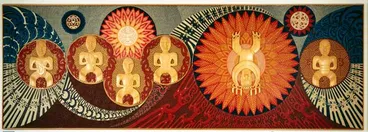 Image: ‘Te wehenga o Rangi rāua ko Papa’