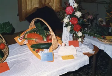 Image: WDFF Floral Arrangements and Vegetable Baskets