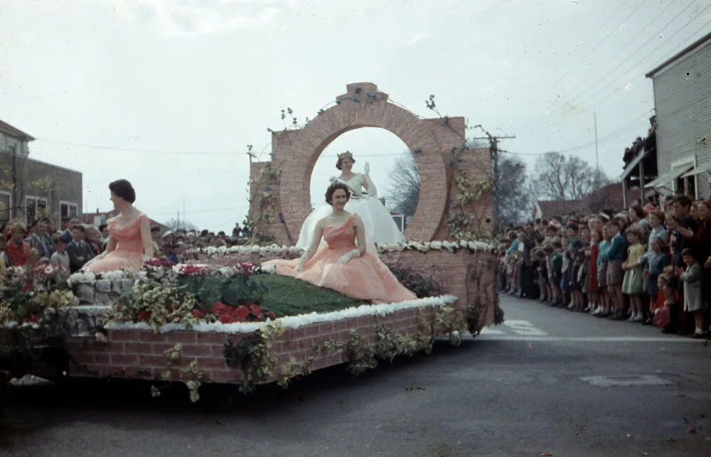 Blossom Queen - Hastings Blossom Festival Parade 1958