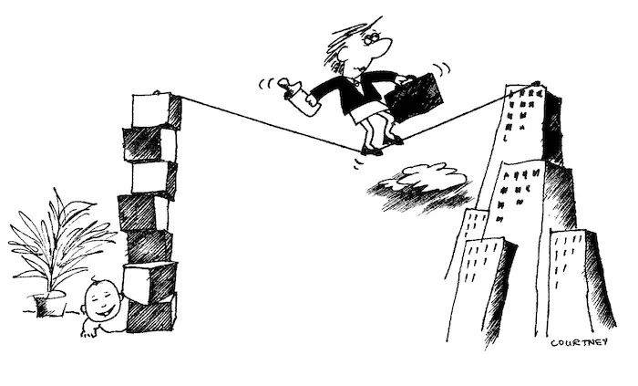 Courtney, Helen, 1952- :Career and family - the balancing act. Women Managers, 1991.