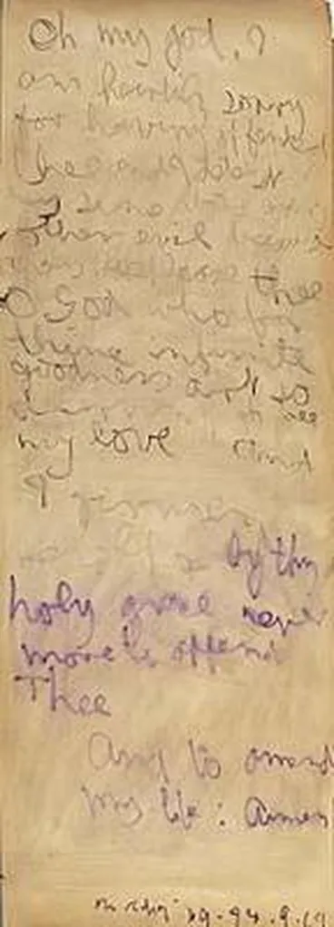 Image: O My God, I am heartily sorry for having offended thee