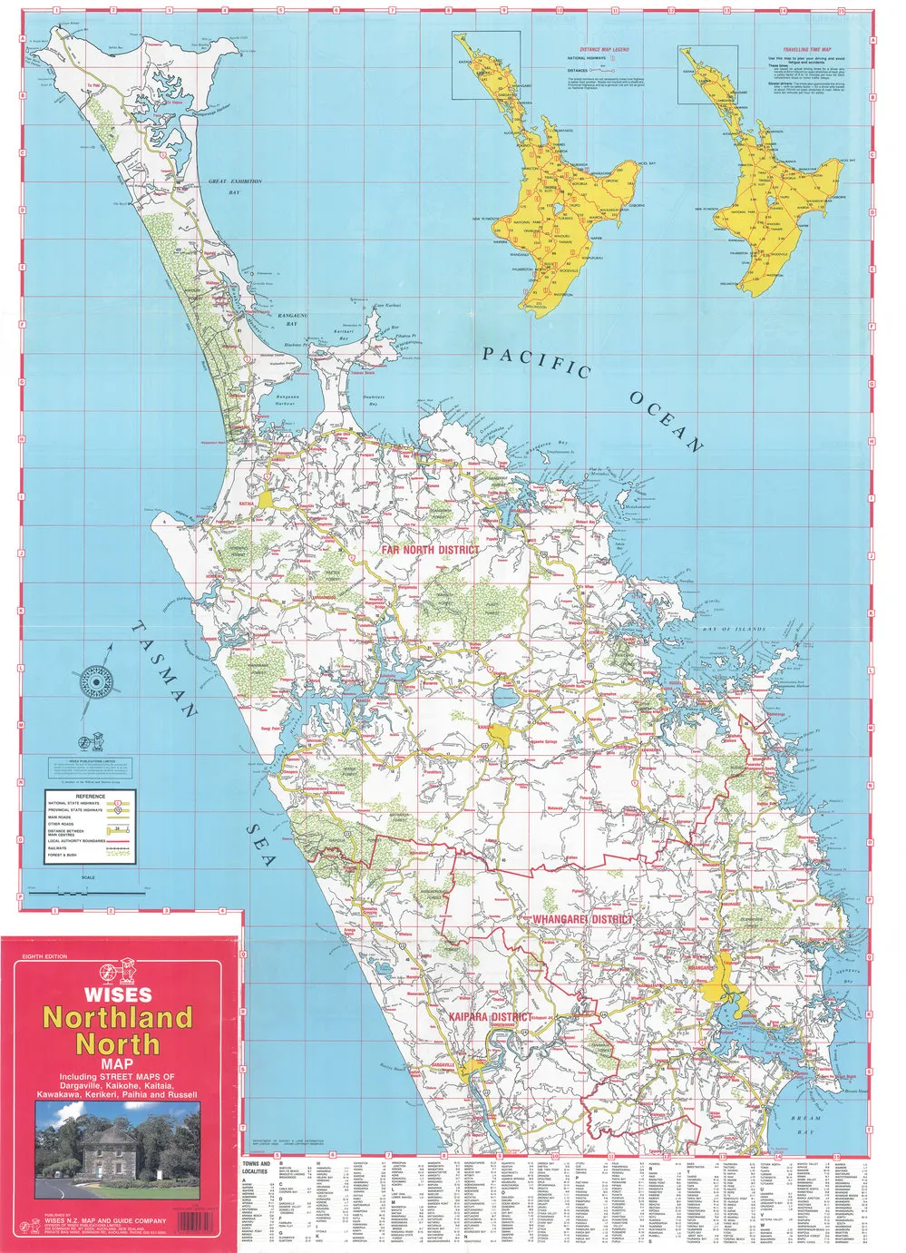 Wises Northland North Map