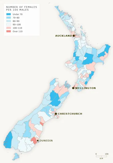 Image: Urban women and rural men