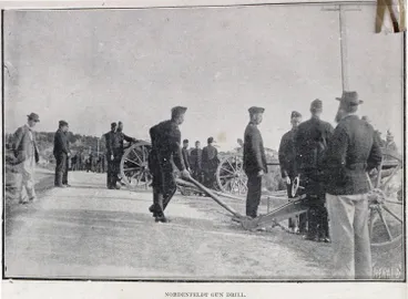 Image: NORDENFELDT GUN DRILL