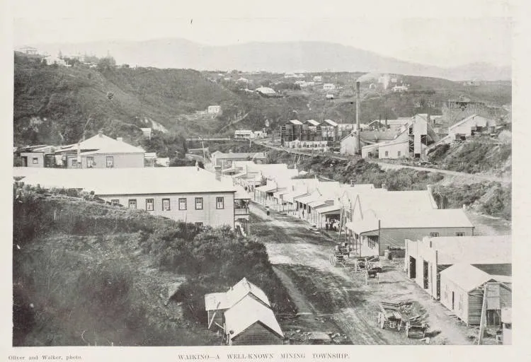 Waikino - a well-known mining township