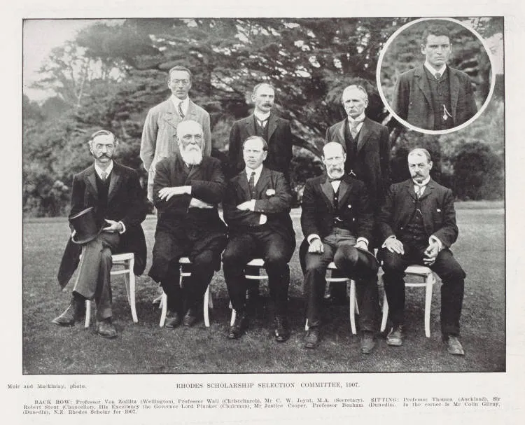 Rhodes scholarship selection committee, 1907