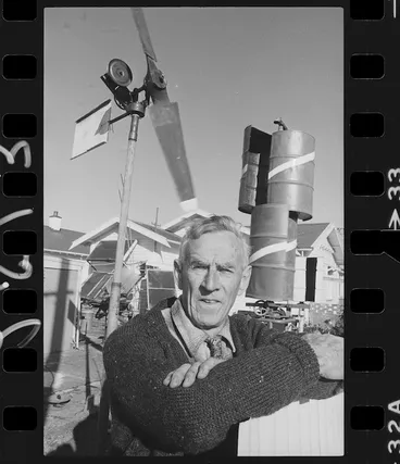 Image: Inventor, Frank Cresswell - Photograph taken by Greg King