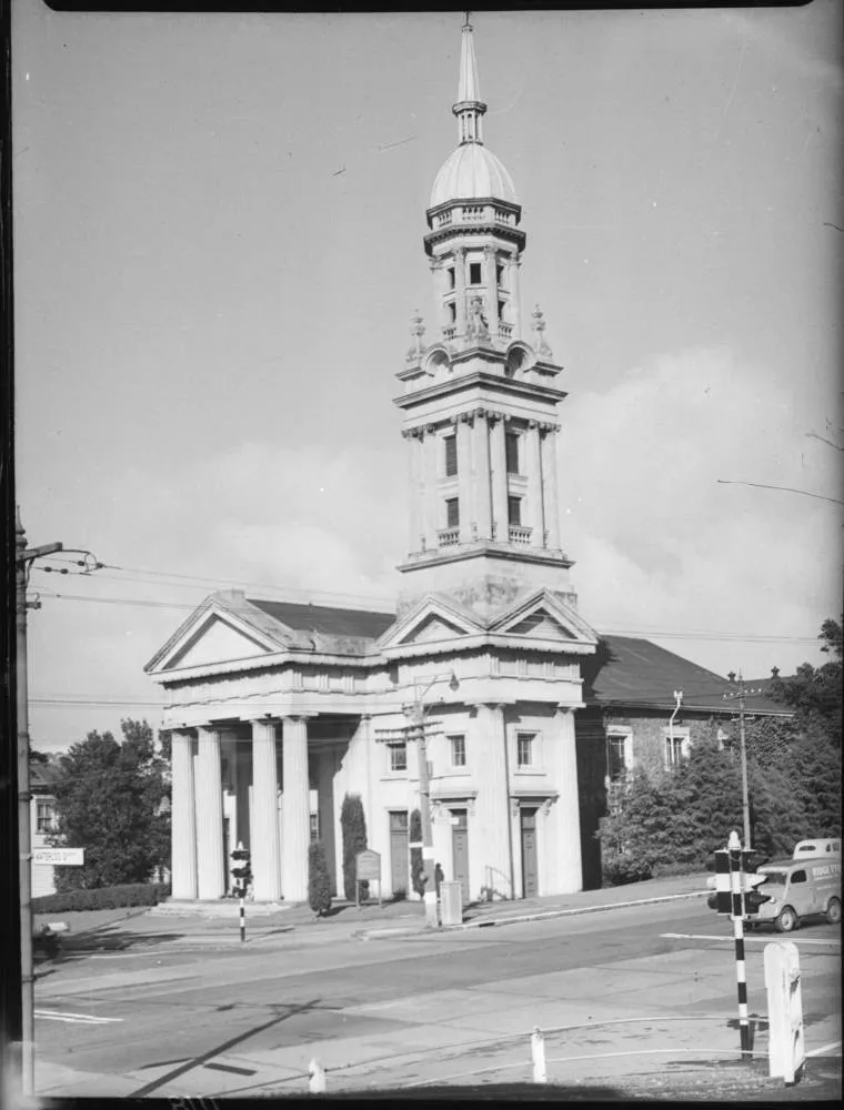 St Andrews First Presbyterian Church, Symonds Street, 1953
