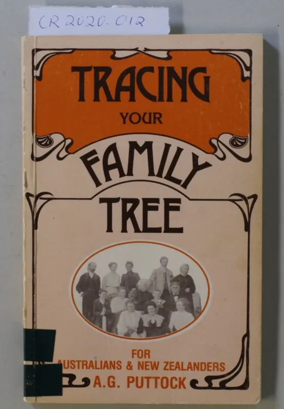 Book, TRACING YOUR FAMILY TREE