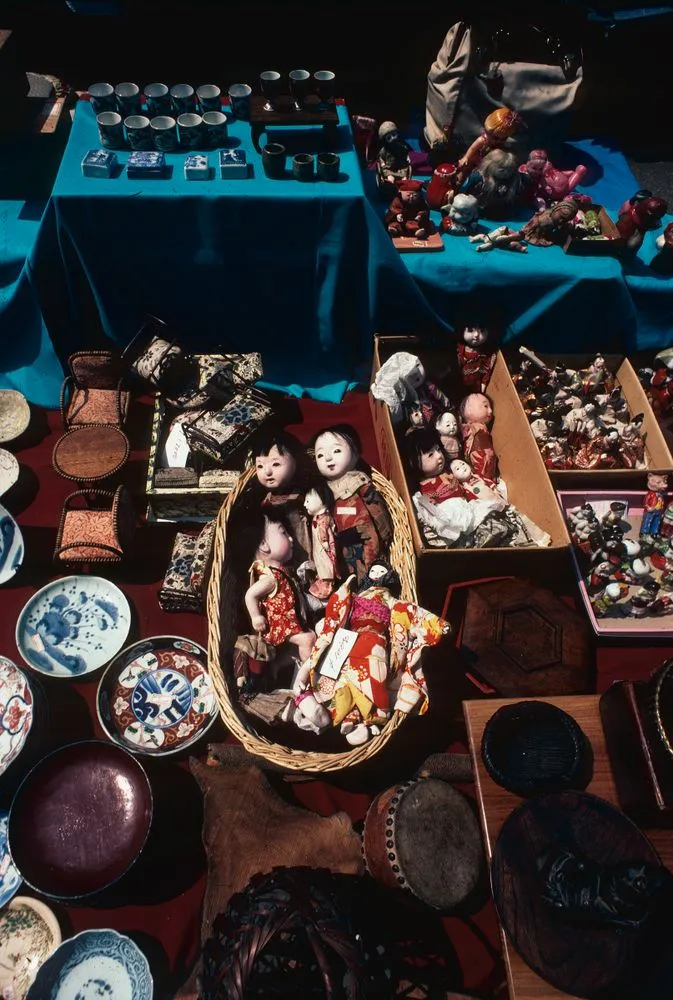 Japan series: antique fair Tokyo shrine