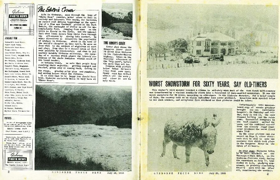 Worst Snowstorm For Sixty Years Say Old-Timers