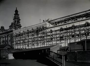 Image: Construction - Dunedin Town Hall