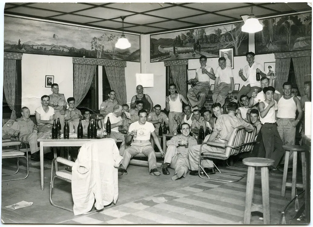 Sergeants Mess, November 1952
