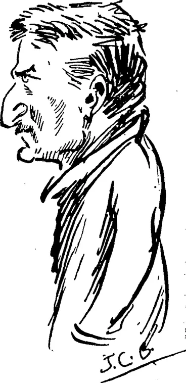 Image: JOSEPH EHBMAN, Accused of complicity %n the alleged cases of pilfering on the wharves. (Observer, 29 July 1911)