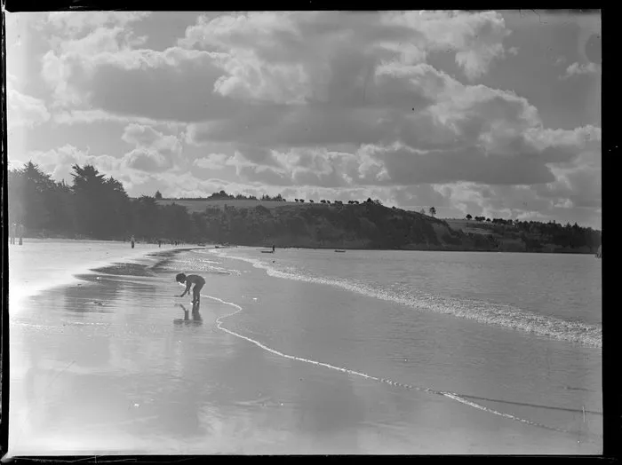 Summer Child Studies series, girl on the beach