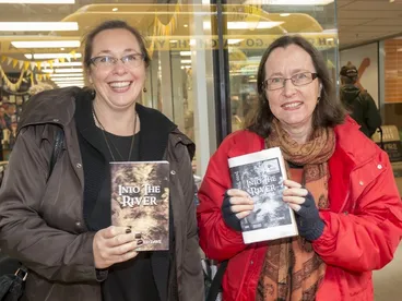 Image: Silent reading protest