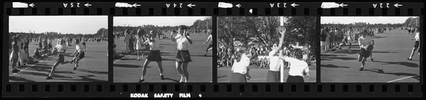 Netball matches at Hagley Courts