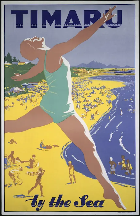 New Zealand Railways. Publicity Branch: Timaru by the sea / Railways Studios [1936-1937]