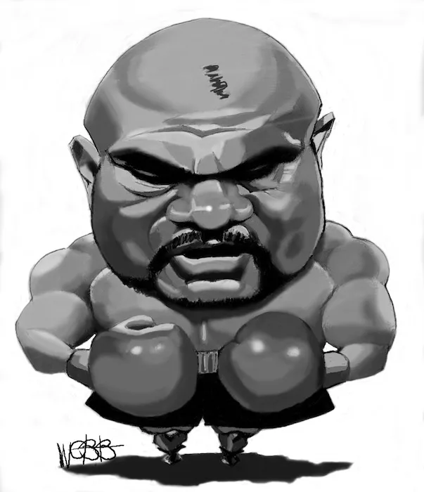 Webb, Murray 1947-:David Tua (circa 1997-1999).