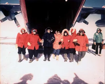 Women in Antarctica Image: Women in Antarctica