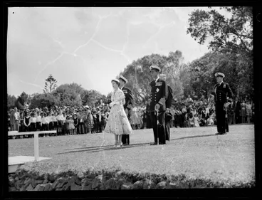 Civic Reception for Queen Elizabeth II at Waitangi Treaty Grounds, 1953 Image: Civic Reception for Queen Elizabeth II at Waitangi Treaty Grounds, 1953