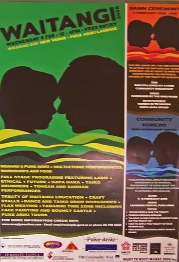 Image: Waitangi 2008 [poster]
