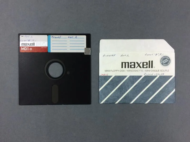 Floppy Disk Game: Airwolf
