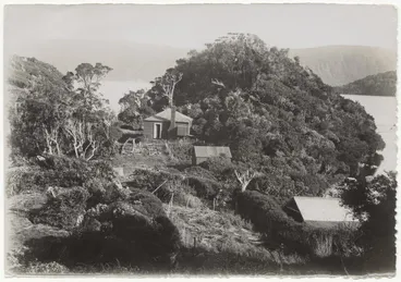 Image: Richard Henry's place on Pigeon Island in Dusky Sound
