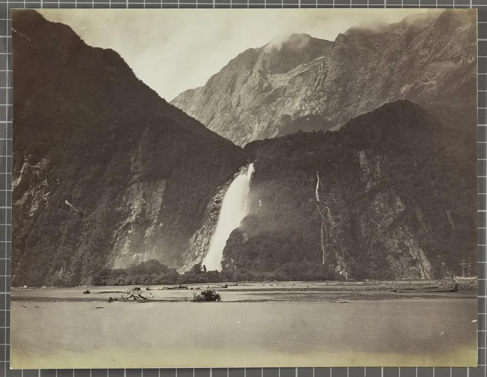 The Bowen Fall, Milford Sound, 560 feet