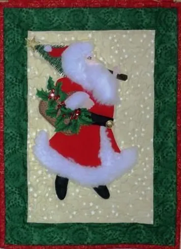 Image: Father Christmas, Heather Cole, Moutoa.