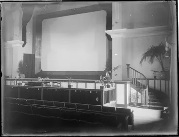 Image: Interior of an unidentified movie theatre, Hastings