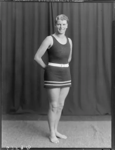 Image: Miss Lily Copplestone, English endurance swimmer
