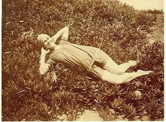 Florrie Walker, Hokio Beach, 1924