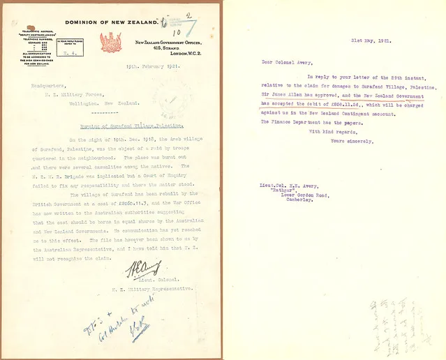 Surafend Affair, 10-11 December 1918